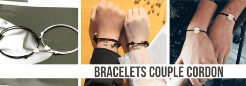 Bracelets Couple Cordon