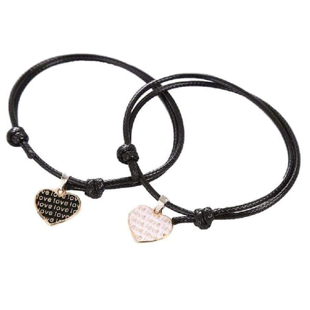Bracelets Couple Cœur & Love