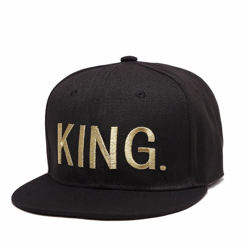 Casquette Couple King Queen Or Homme Insta-Couple