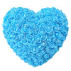 Coeur en Rose Bleu
