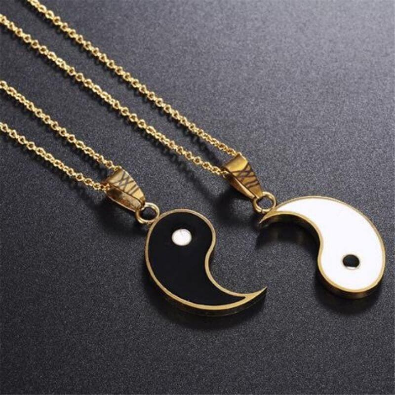 Collier Couple Yin-Yang Homme Insta-Couple®