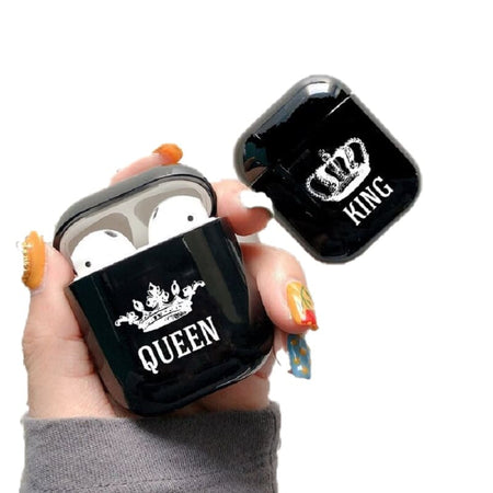 Coques Air-Pods Couple King Queen Insta-Couple®