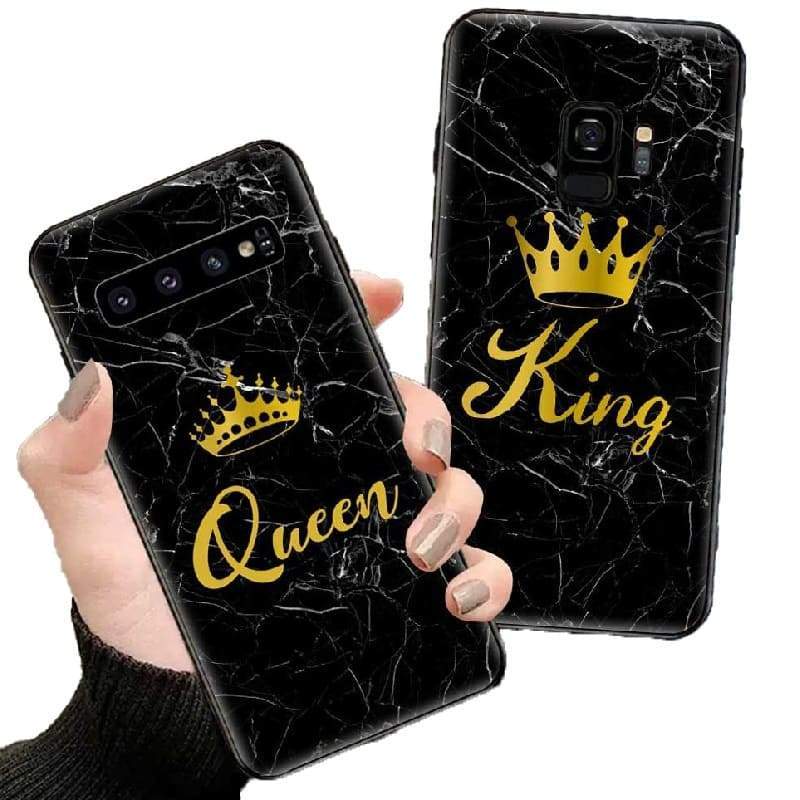 Coques Téléphone Couple Reine et Roi