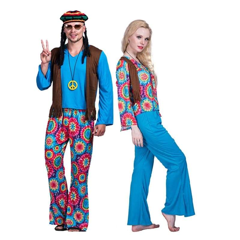 Déguisements Couple Hippie