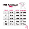 Guide de Taille Sweat Couple Duo Royal Insta-Couple®