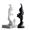 Statue Couple Africain Abstrait Insta-Couple®