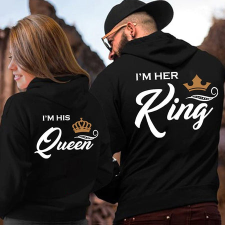 Sweat Couple Duo King Queen Homme Femme Insta-Couple®