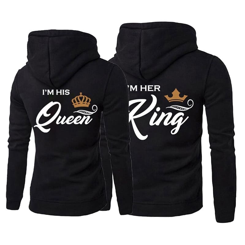 Sweat Couple Duo King Queen Insta-Couple®