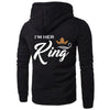 Sweat Couple Duo King Queen pour Homme Insta-Couple®