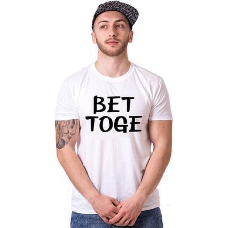 T Shirt Couple Better Together Homme