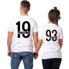 T-shirts Couple Since 1993