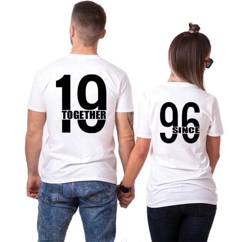 T Shirt Couple Since 1996