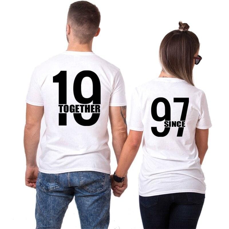 T Shirt Couple Since 1997