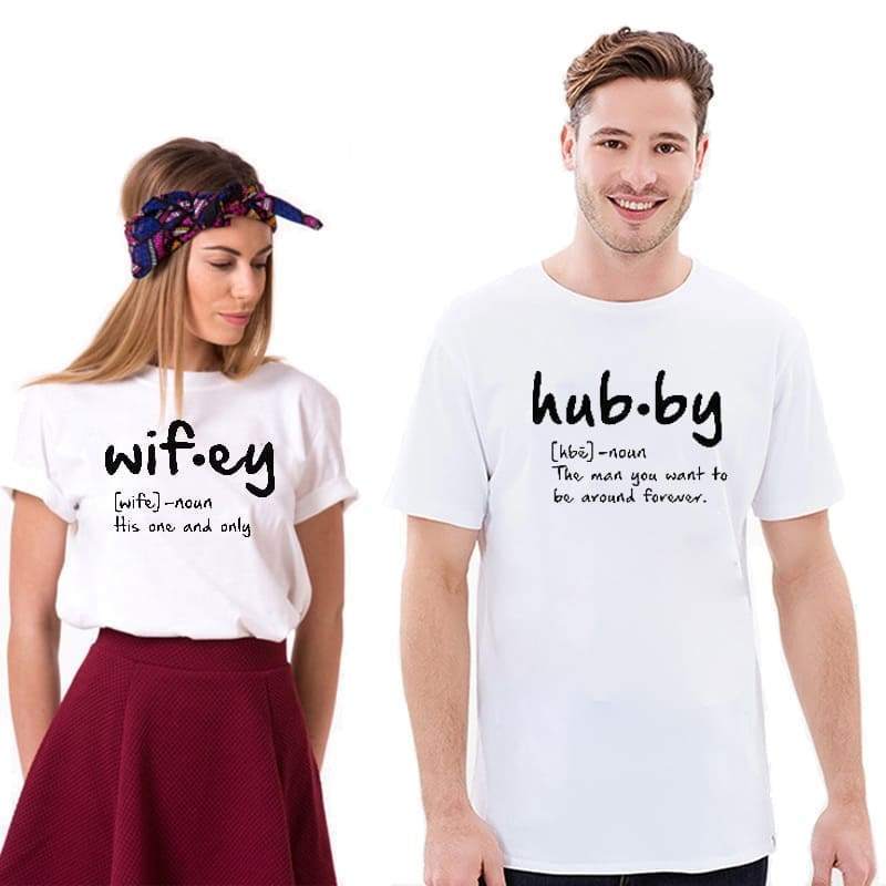 T Shirt Couple Homme et Femme Insta Couple la Boutique de tous les Couples