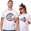T Shirt Couple Pizza Insta Couple la Boutique de tous les Couples