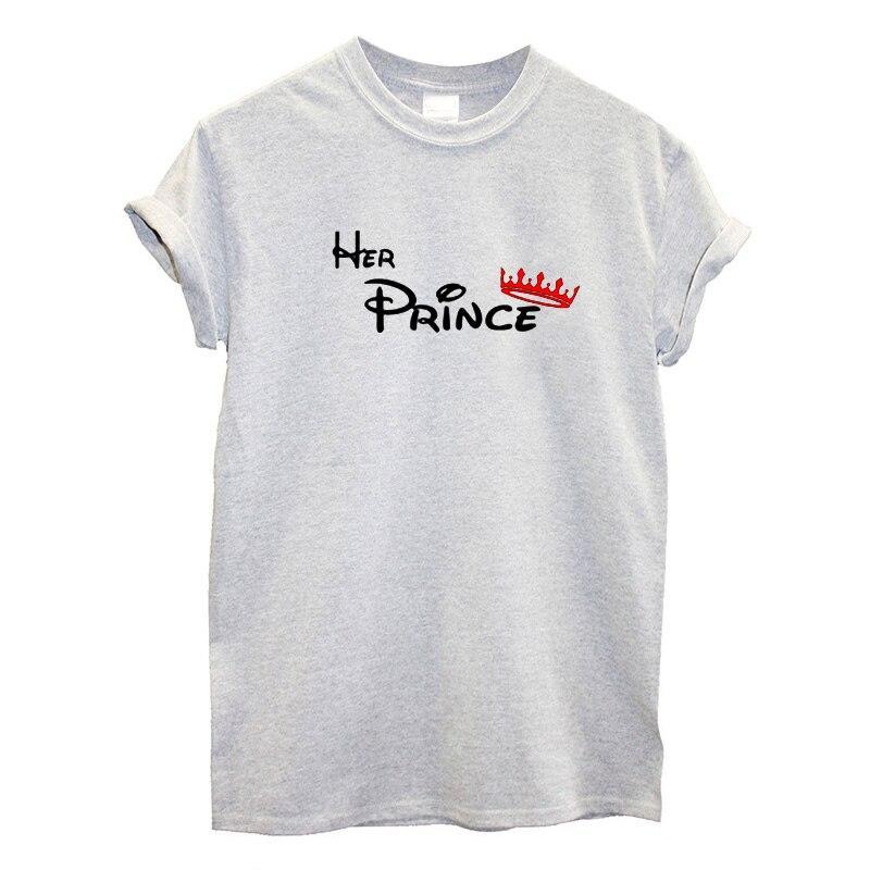 T Shirt Couple Prince Princesse pour Homme Insta Couple la Boutique de tous les Couples