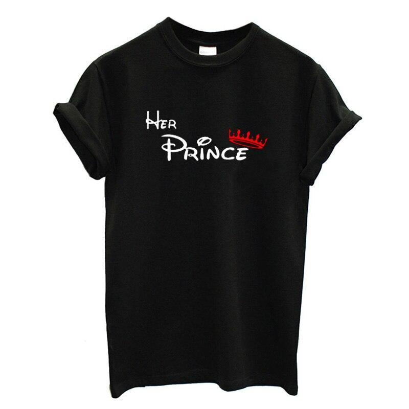 T Shirt Couple Prince et Princesse pour Homme Insta Couple la Boutique de tous les Couples