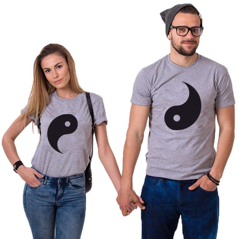 T Shirt Couple Yin et Yang - Insta Couple la Boutique de tous les Couples