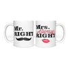 Tasse Couple Mr & Mrs Right Insta-Couple®